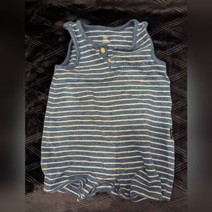 Baby gap striped onesie -6-12 mo
